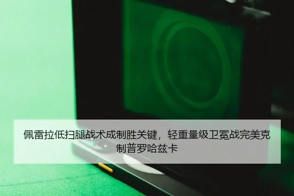 佩雷拉低扫腿战术成制胜关键，轻重量级卫冕战完美克制普罗哈兹卡